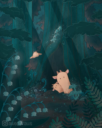 little guys from the Enchanted forest